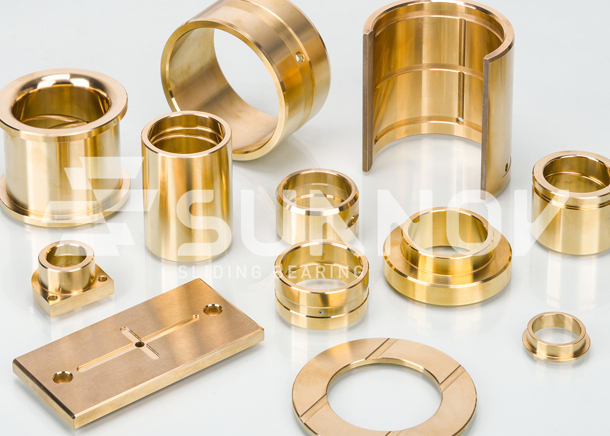 Oil -free bearing, self -lubricating bearings, solid lubricating bearing, self -lubricant | © SUNNOV Bearing